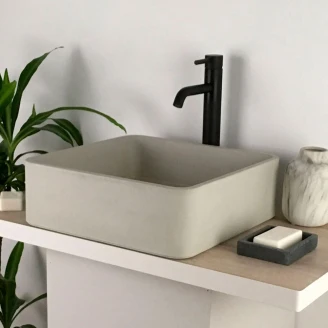 Bathco Servant Cementic Nestares Lys Grå Matt 40 cm